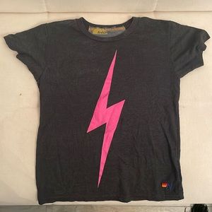 Aviator Nation KID'S BOLT TEE - CHARCOAL